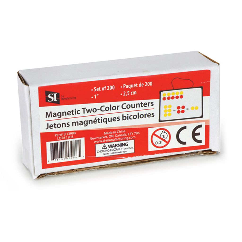 Magnetic Counters, 200 Pieces