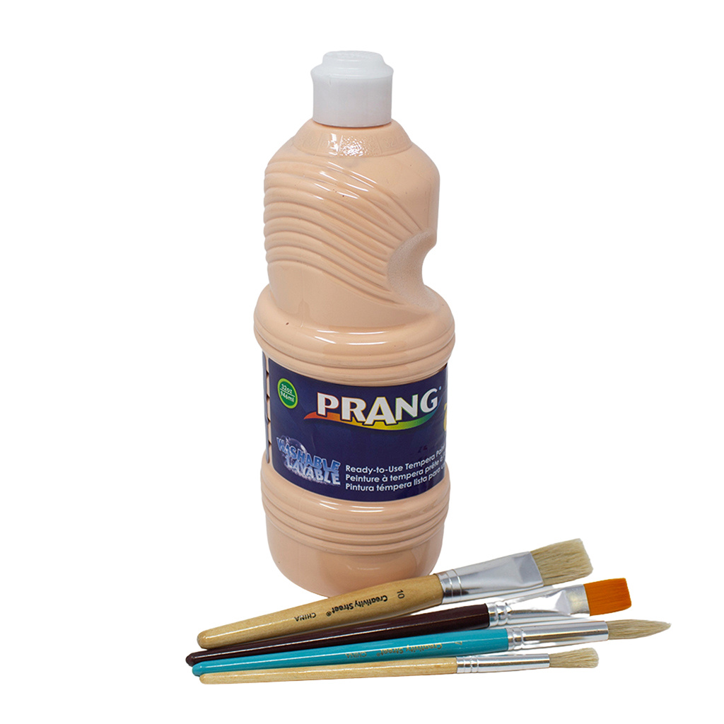 Prang Washable Liquid Tempera Paint, 946 ml, Peach