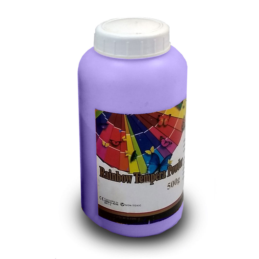Tempera Paint Powder, Purple, 454 g