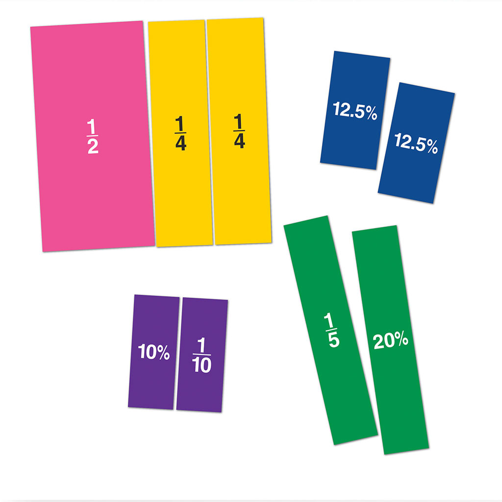 Double-Sided Magnetic Fraction Squares