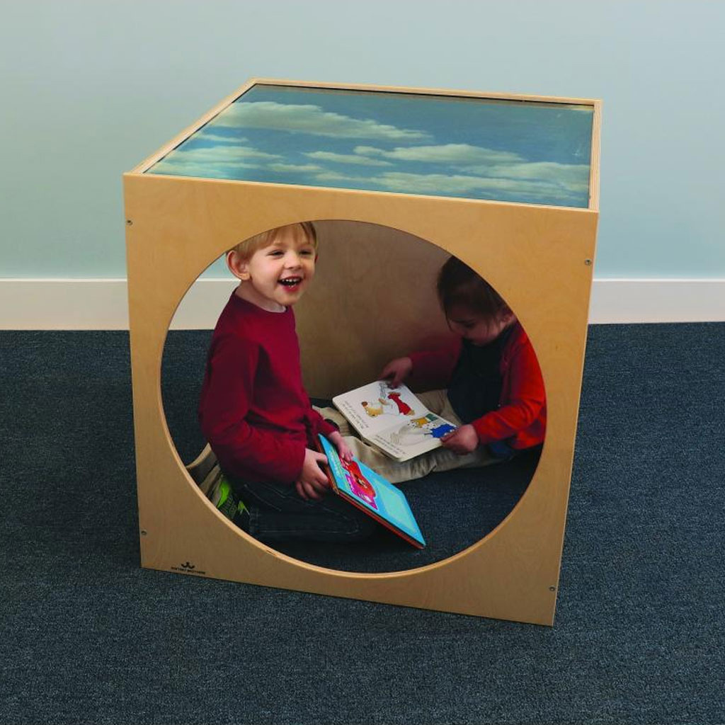 Acrylic Top Play House Cube