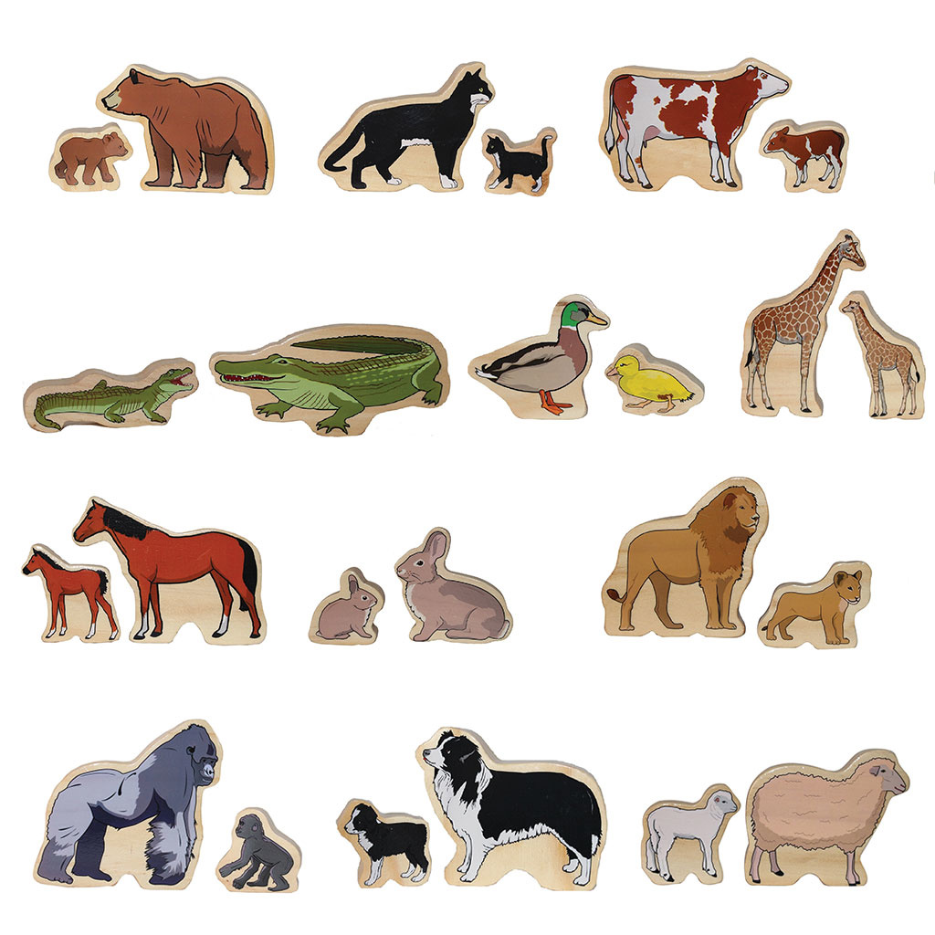 Animal Families, 24 Pieces