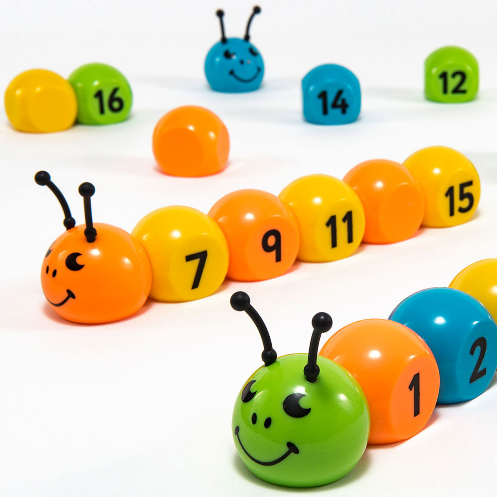 Magnetic Number Bugs 1-20, 24 Pieces