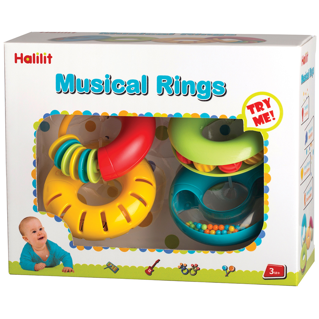 Musical Rings, Set of 4