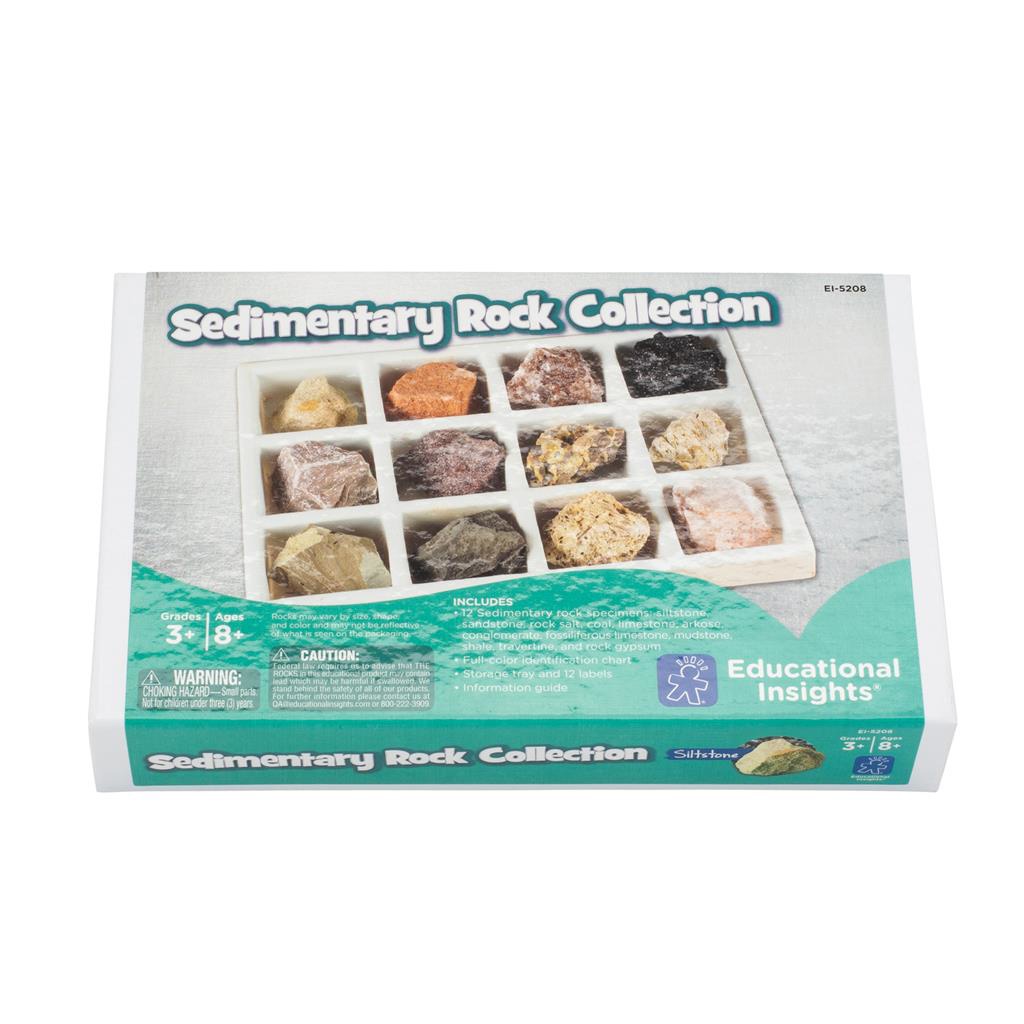 Sedimentary Rock Collection, 12 Pieces