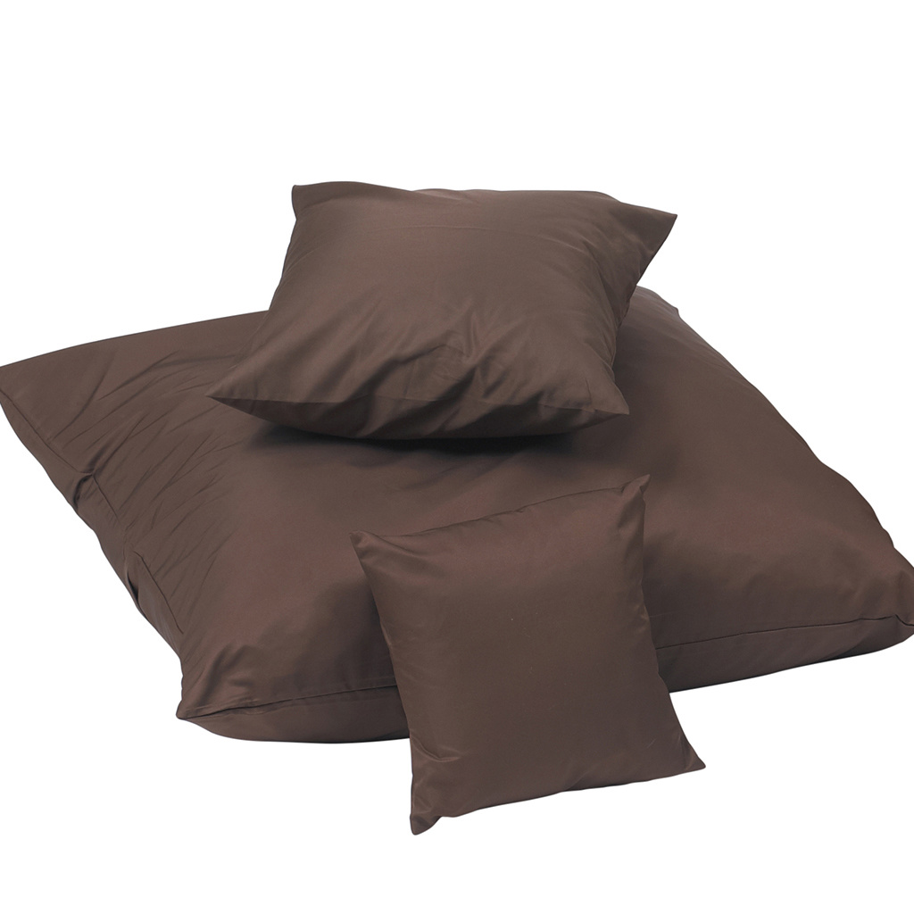 Two-Tone Pillows, Walnut/Almond, Set of 6