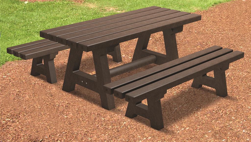 Outdoor Bench & Table Set, Grades PreK-2