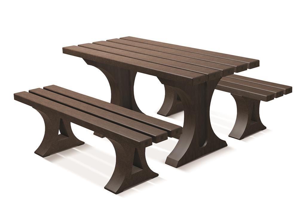 Outdoor Bench & Table Set, Grades 3+