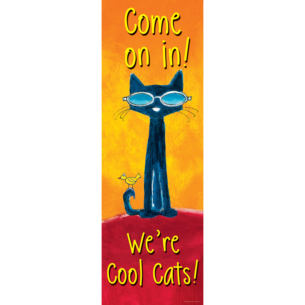 Pete the Cat Welcome Banner