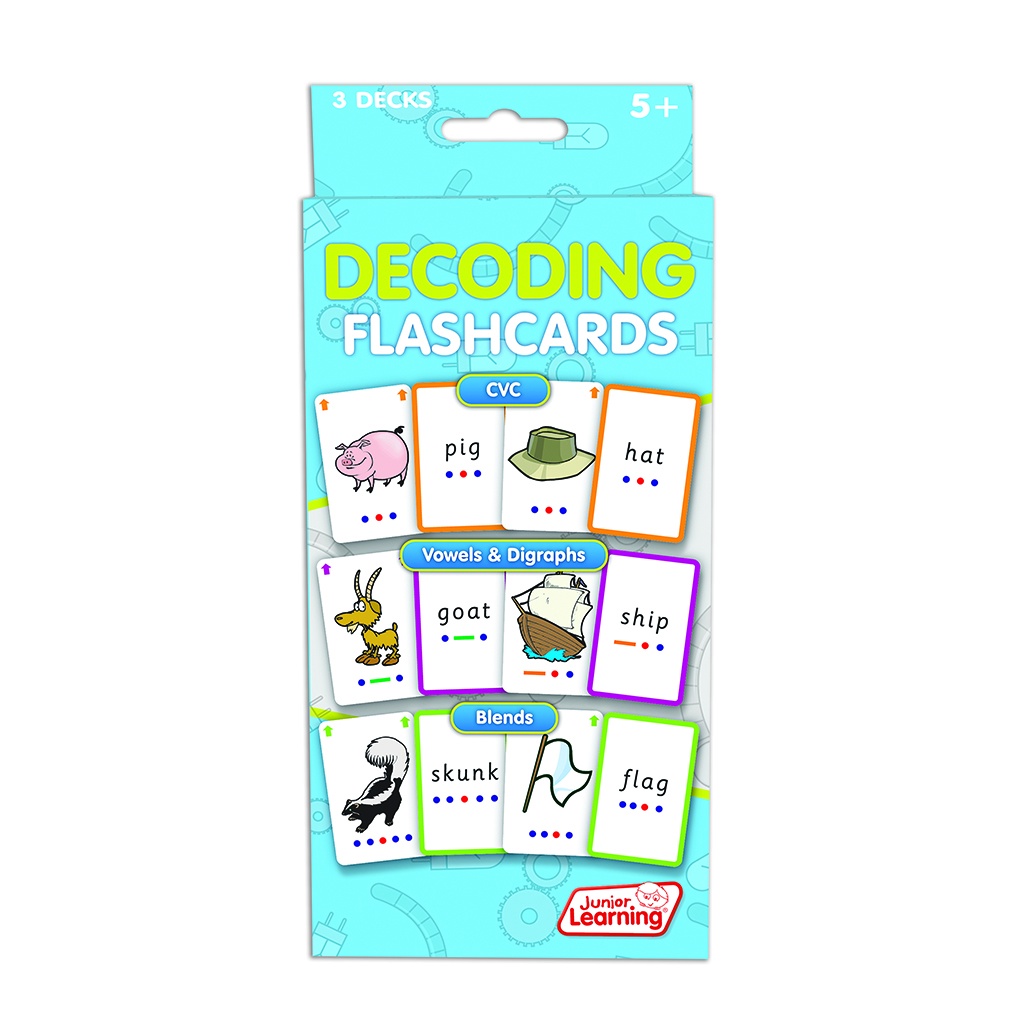 Decoding Flashcards, Set of 162