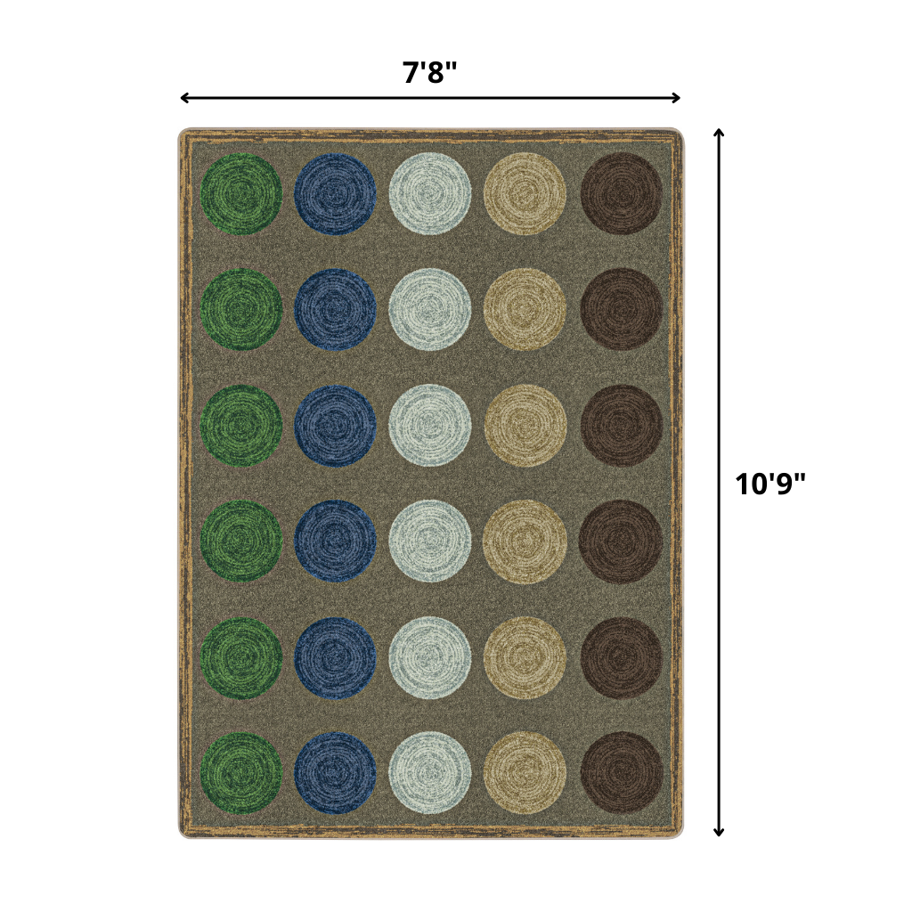 Mindful Seating Rug, 7'8" x 10'9", Rectangle