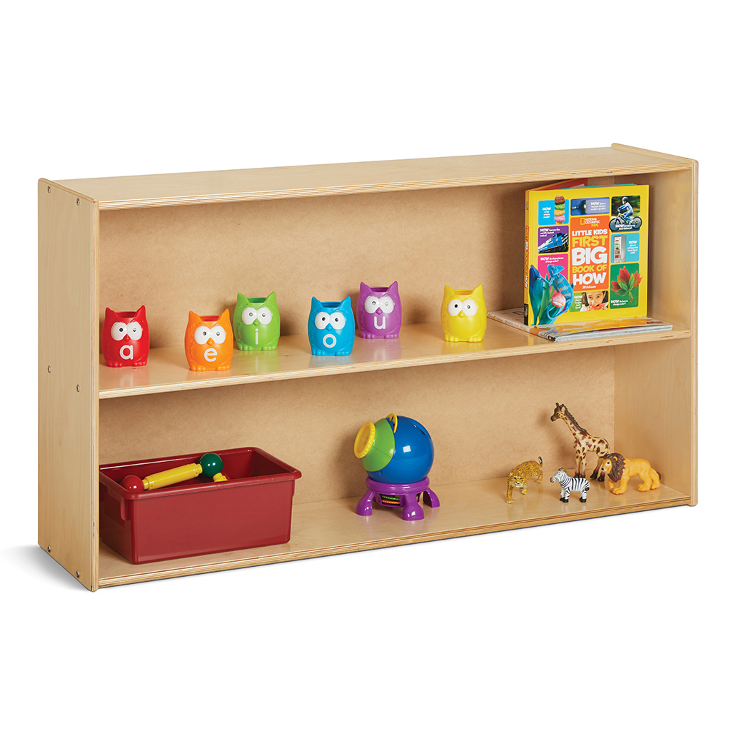 Young Time Straight Shelf Storage Unit, 26-1/2" High
