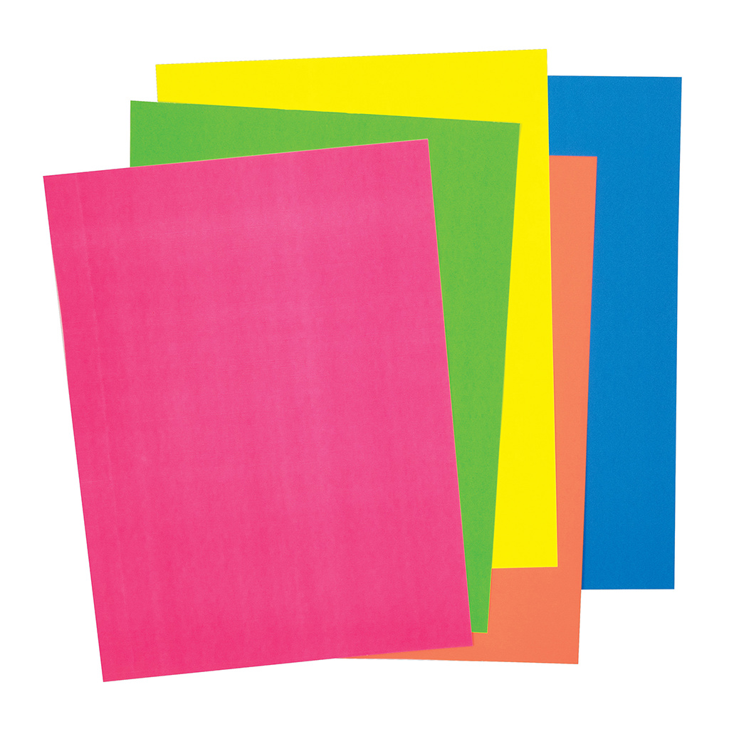 Ucreate Premium Art Pad, Neon, 9" x 12", 50 Sheets