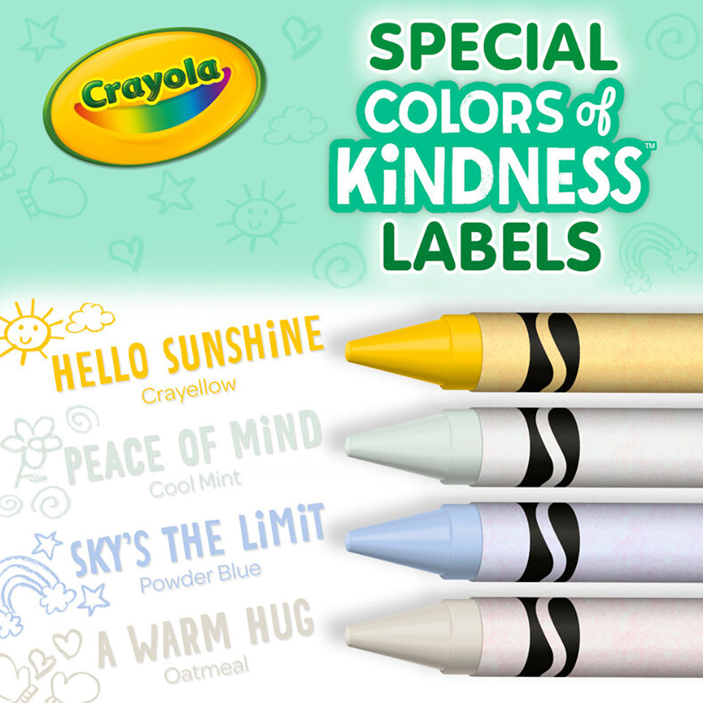 Colours of Kindness Crayons, Set of 24