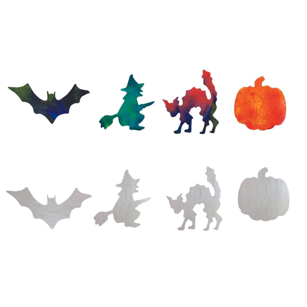Colour DIffusing Paper, Halloween Collection, 80 Pieces