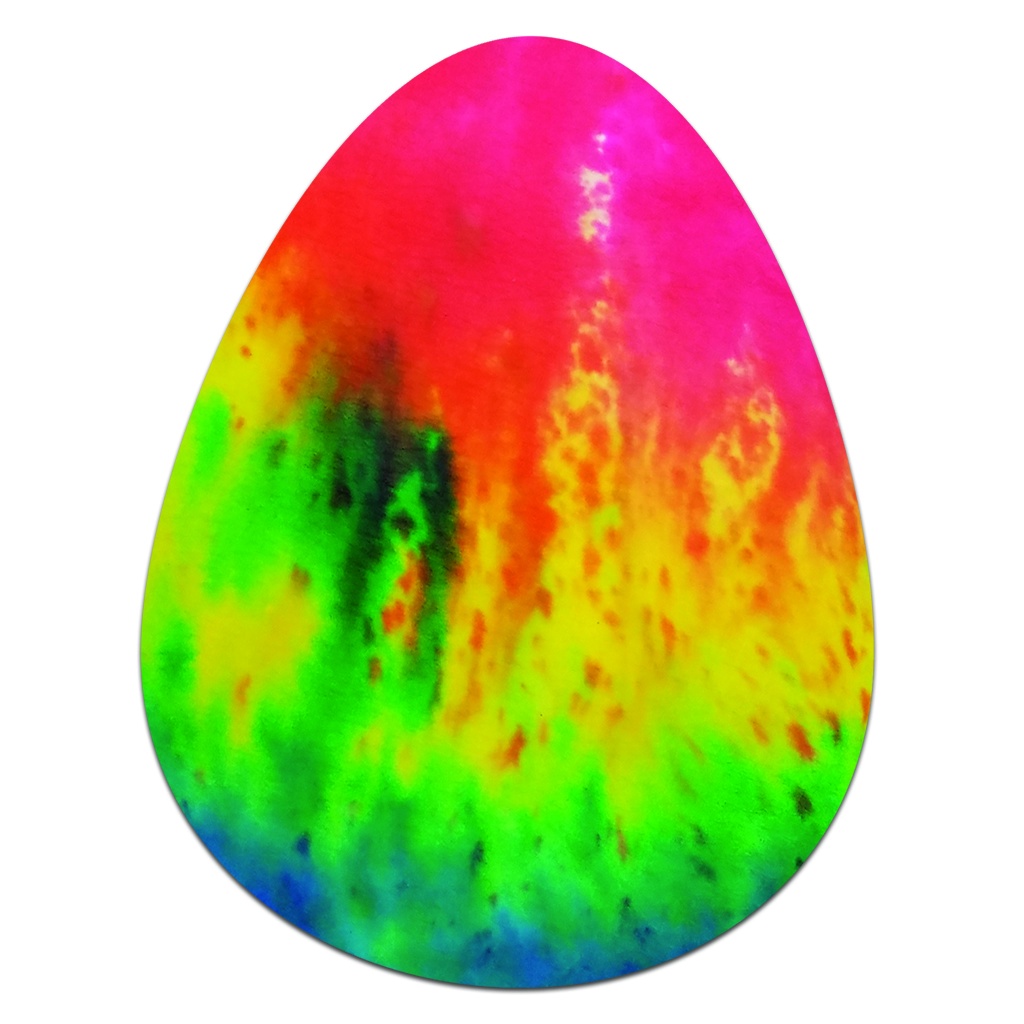 Colour DIffusing Paper, Easter Eggs, 50 Pieces