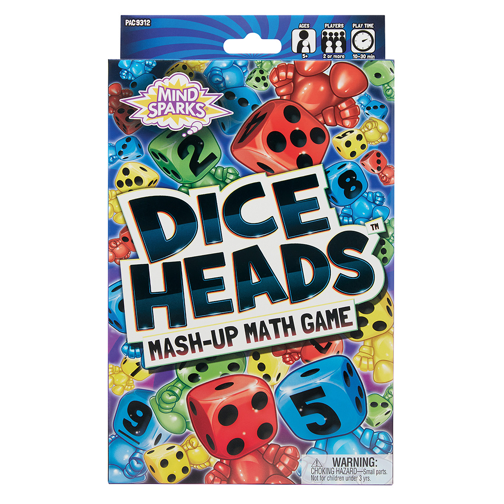 Dice Heads, Mash-Up Math Game