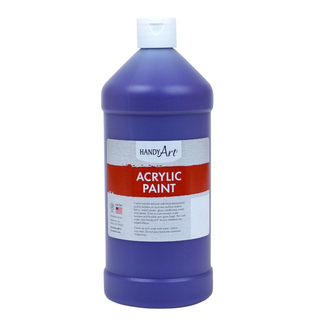 Handy Art® Acrylic Paint, 32 oz, Violet