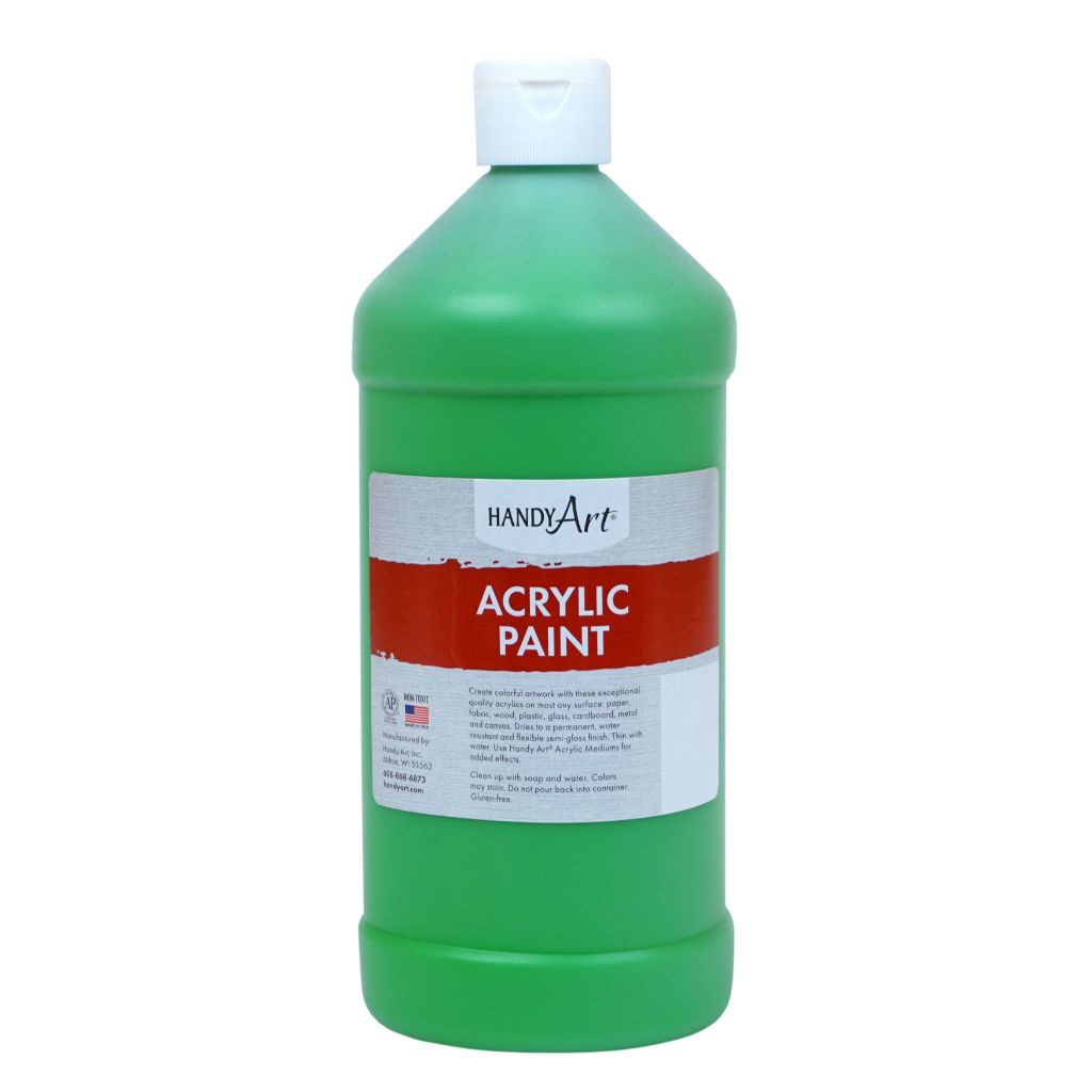 Handy Art® Acrylic Paint, 32 oz, Light Green