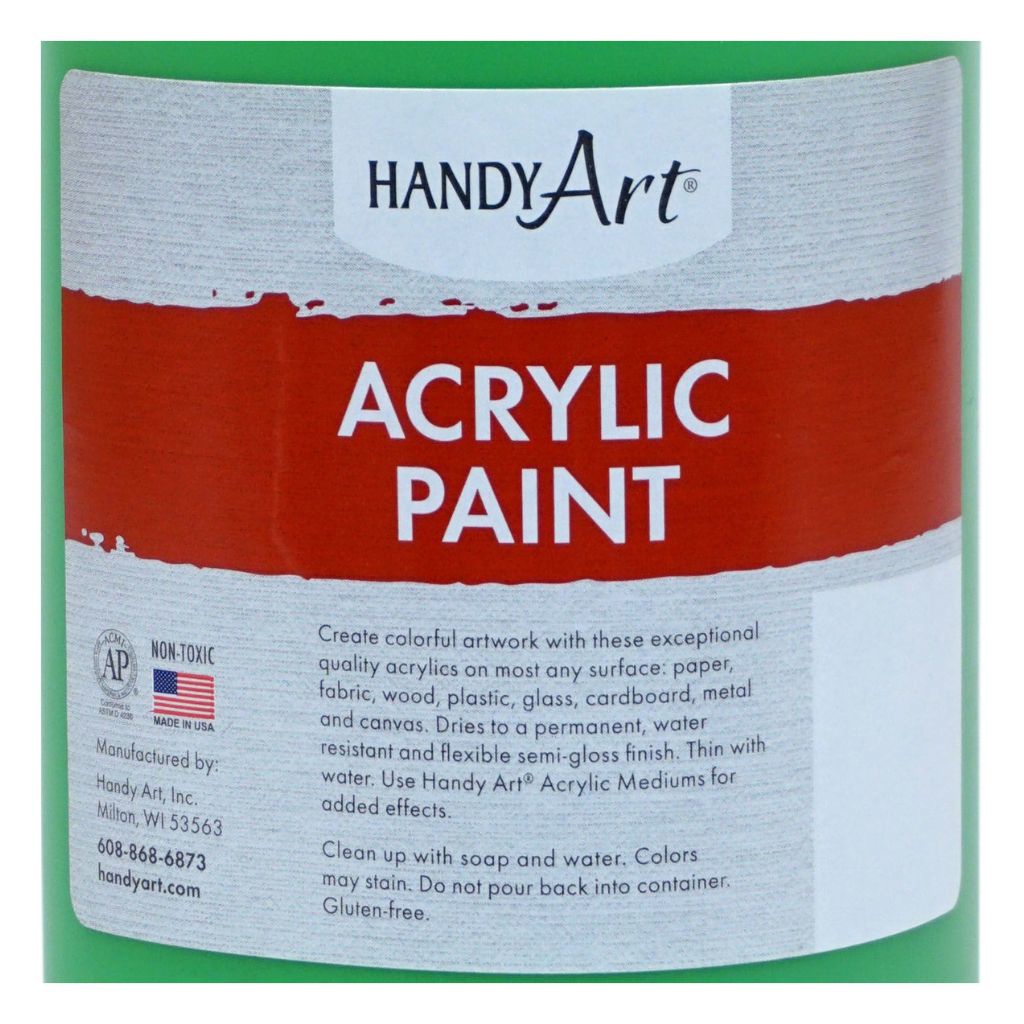 Handy Art® Acrylic Paint, 32 oz, Light Green