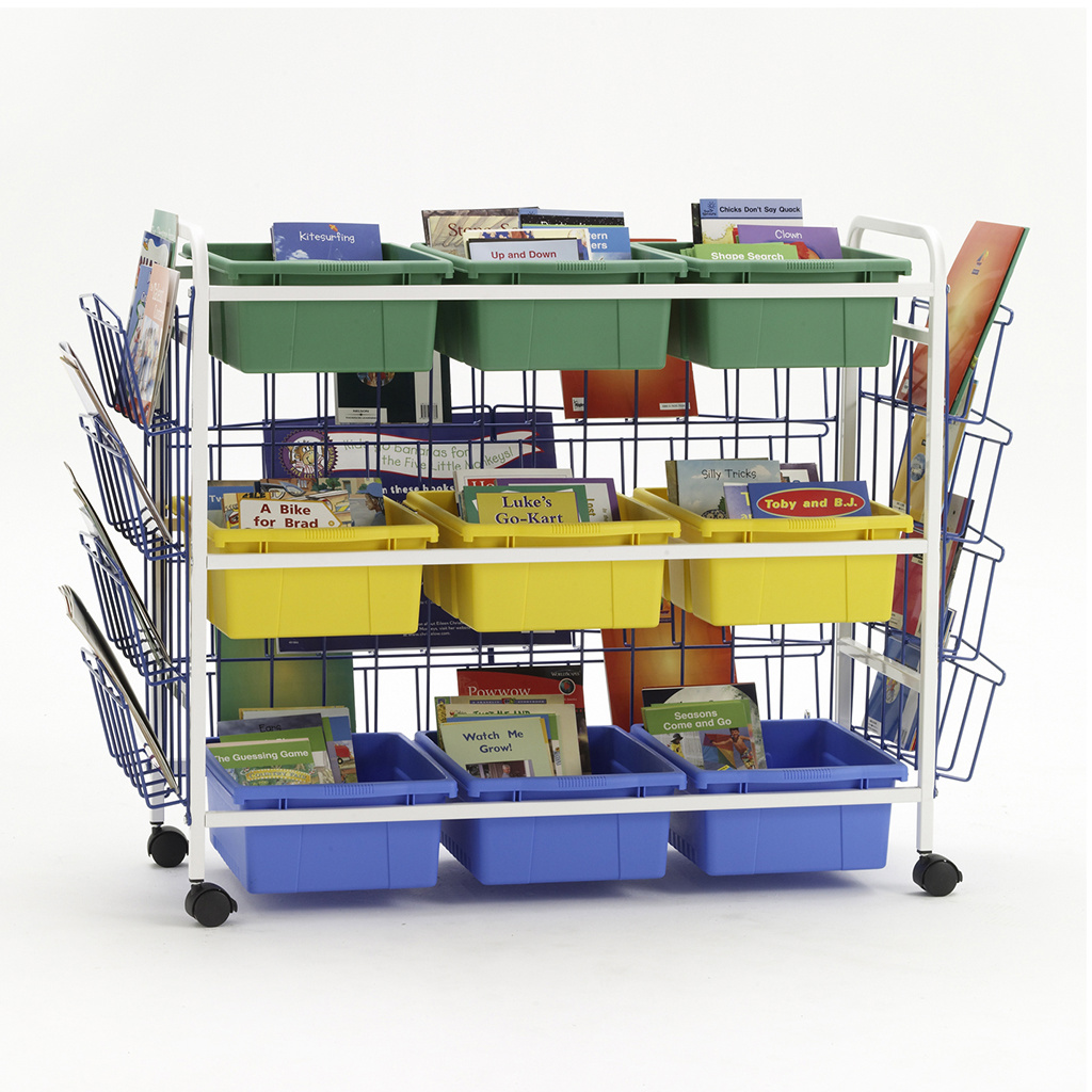 Deluxe Leveled Reading Book Browser Cart
