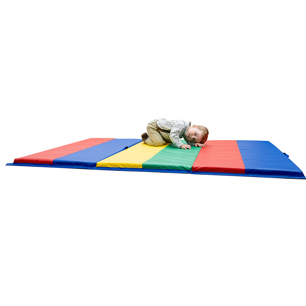 Folding Gym Mat, 4' x 6', 1-1/2" Thick