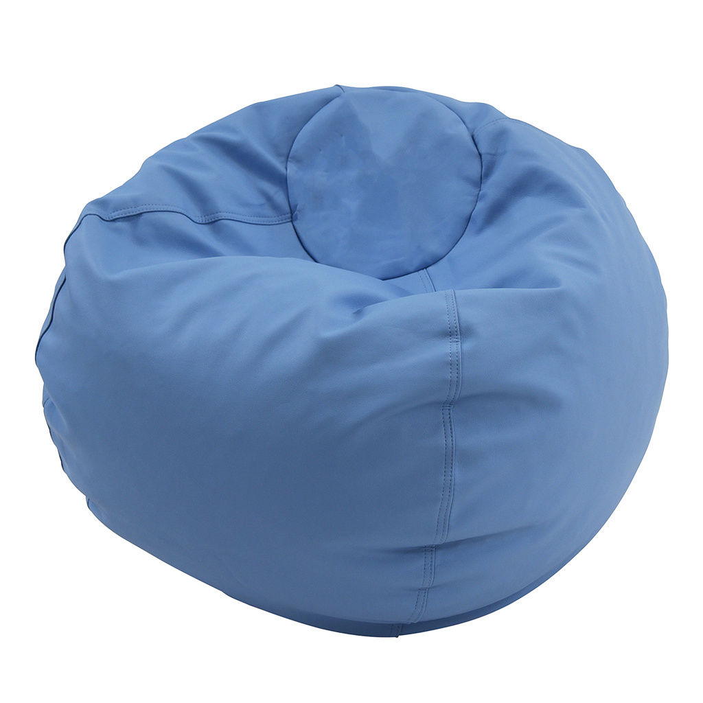 Bean Bag Chair, 26" Diameter, Sky Blue