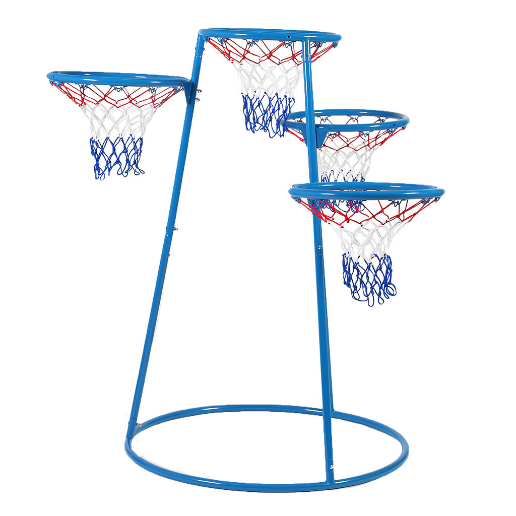 4 Ringed Basketball Stand