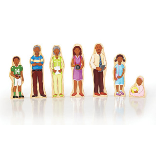 Multicultural Family Set, 28 Pieces