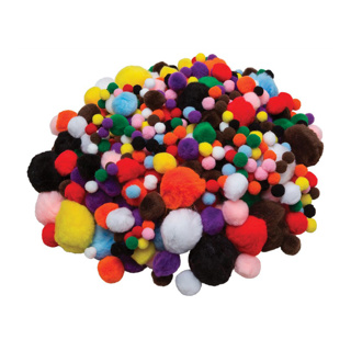Giant Pack of Poms, 1000 Pieces