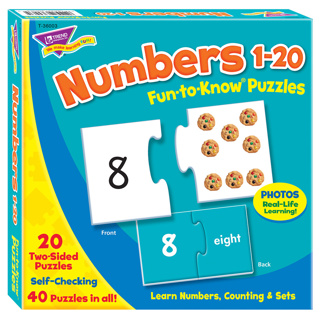 Numbers 1-20 Matching Game
