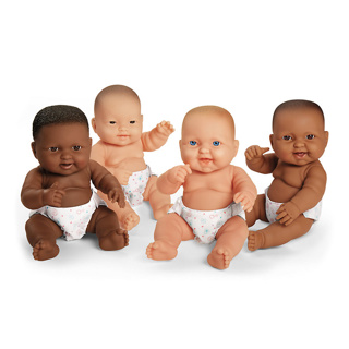 Feels Real Baby Dolls, 14", Set of 4