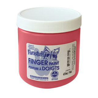 *Funstuff Finger Paint, 473 ml, Red