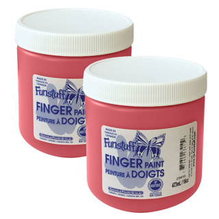 Finger Paint, 946 ml, Red 