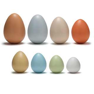 Size Sorting Eggs, Set of 8