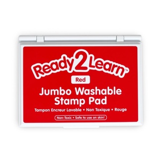 Washable Stamp Pad, Jumbo, Red