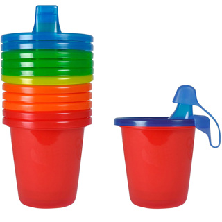 Spill Proof Sippy Cups, Set of 6