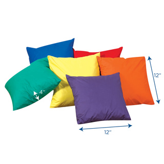 Mini Throw Pillows, Set of 6
