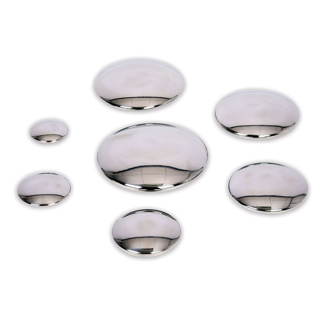 Sensory Reflective Buttons, Silver, 7 Pieces