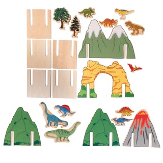 Happy Architect, Dinosaurs, 22 Pieces