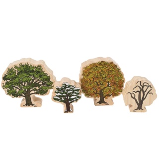 Trees of All Seasons, 10 Pieces