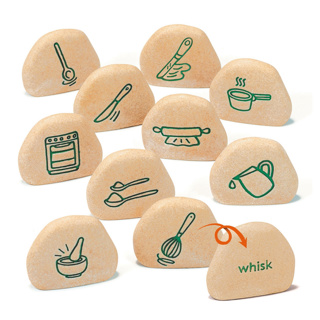 Mud Kitchen Process Stones, Set of 10