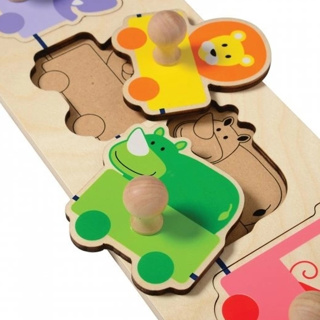 My First Knob Puzzles, Set of 3