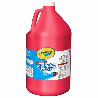 Crayola Washable Tempera Paint, 3.8 L, Red