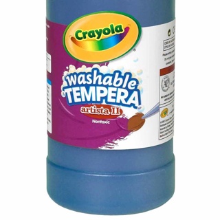 Crayola Washable Tempera Paint, 946 ml, Blue