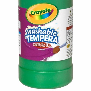 Crayola Washable Tempera Paint, 946 ml, Green
