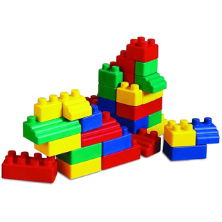 Mini Edu-Blocks, 52 Pieces