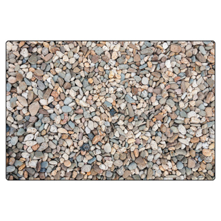 Pebbles Nature Inspired Rug, 6' x 9', Rectangle