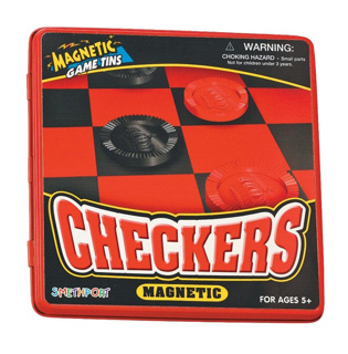 Magnetic Travel Checkers