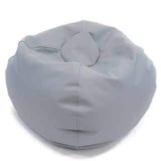 Bean Bag Chair, 35" Diameter, Grey